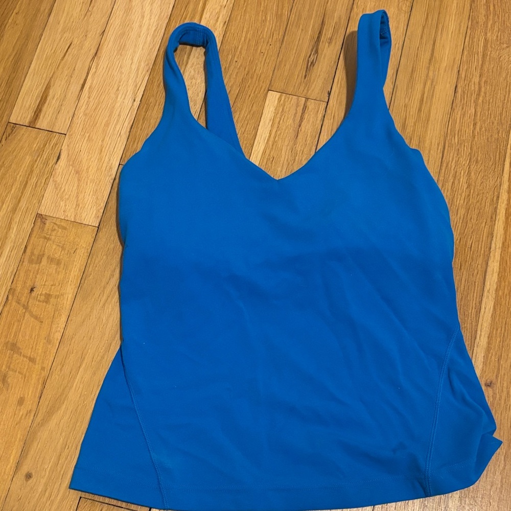 Lululemon Athletica Bold Blue Tank Top